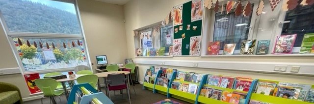 Abercarn Library banner