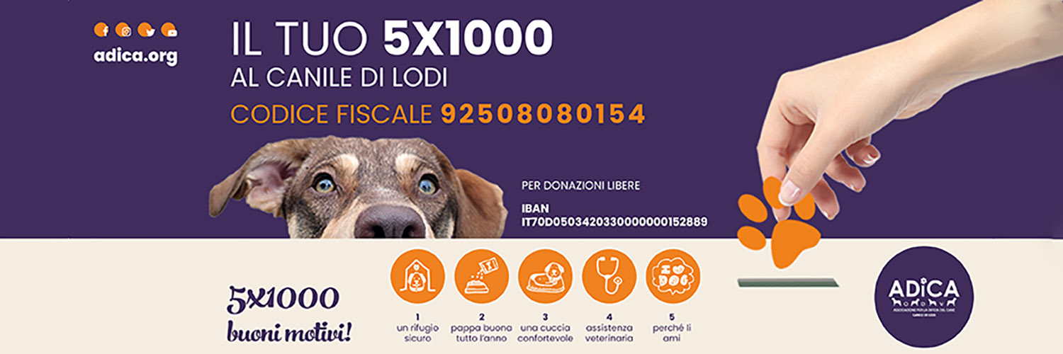 ADICA Associazione per la Difesa del Cane - ODV banner