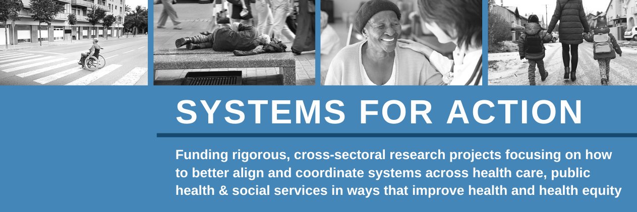 Systems for Action banner