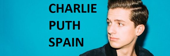 Charlie Puth Spain banner