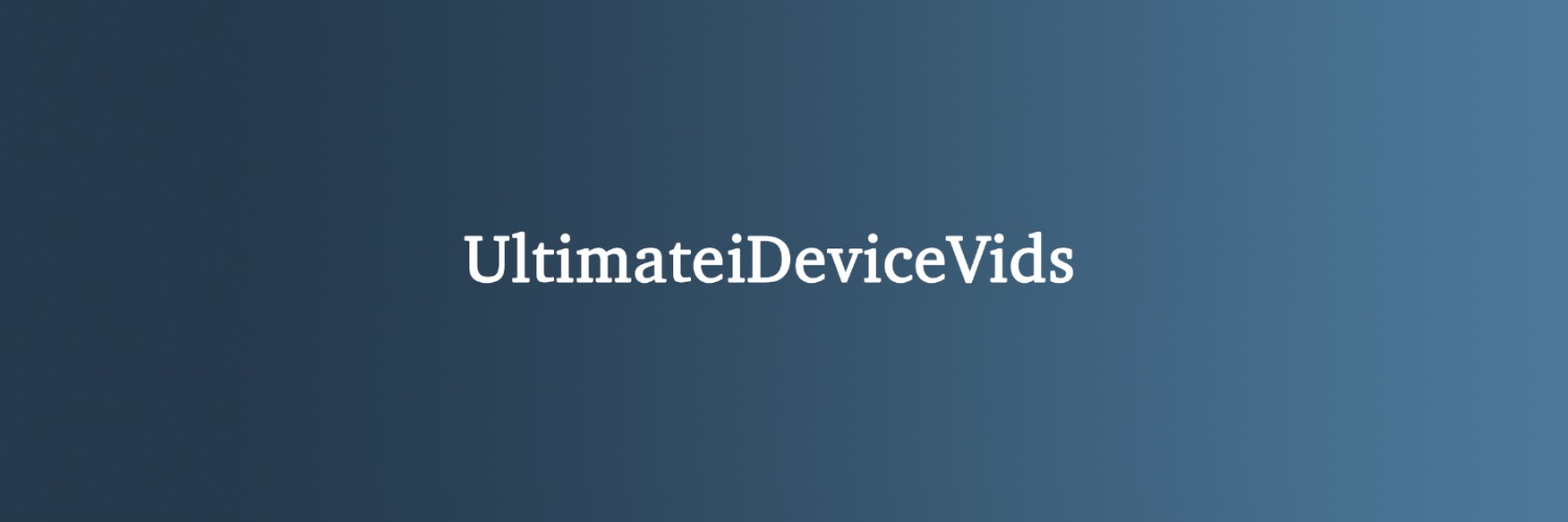 UltimateiDevice's profile banner image