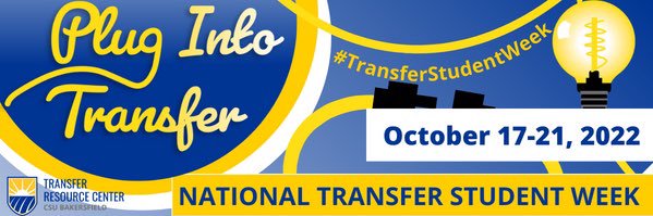 CSUB Transfer banner
