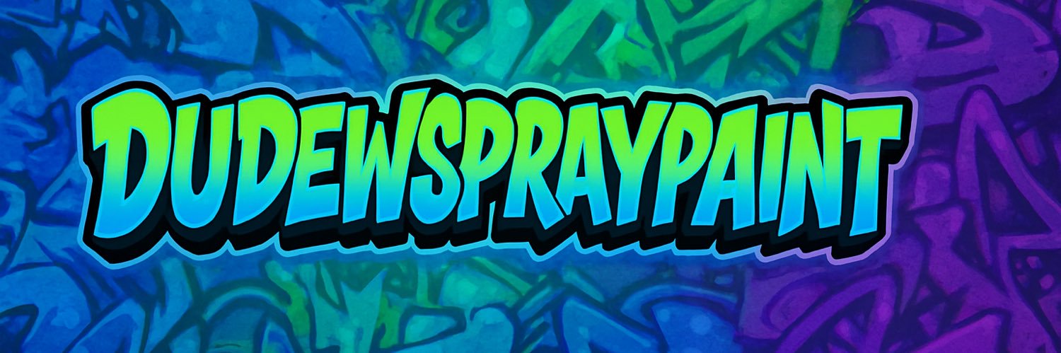 DUDEWSPRAYPAINT banner