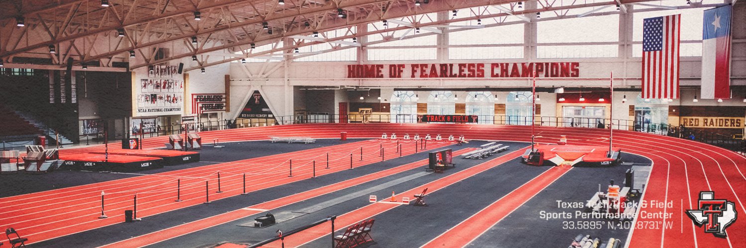 Texas Tech Track & Field's banner