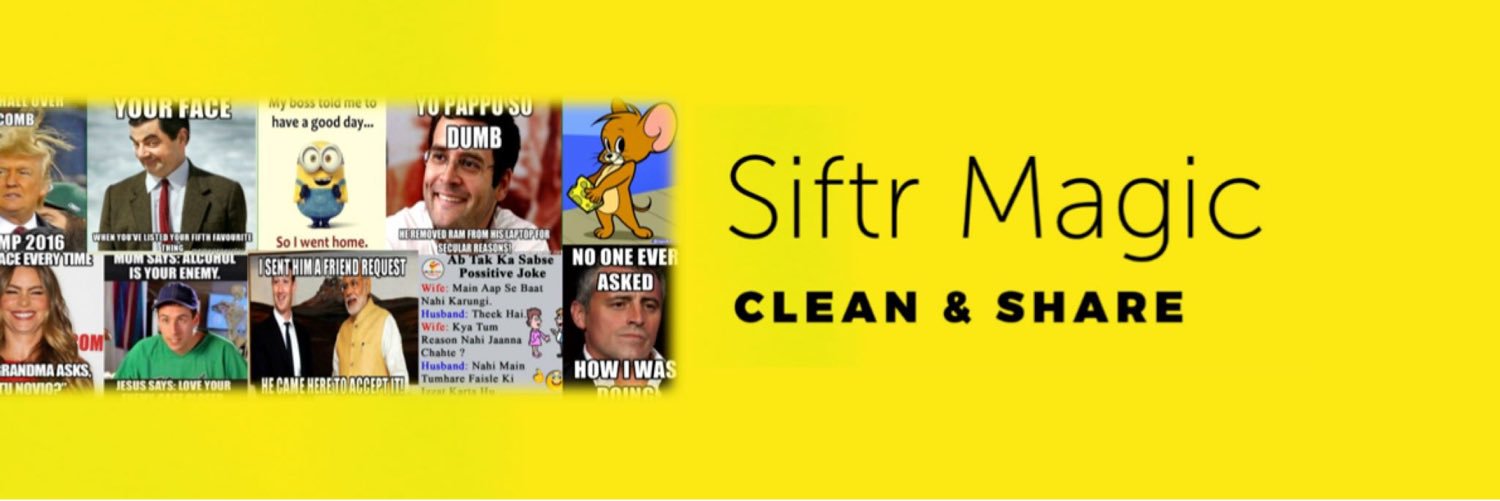Siftr Magic banner