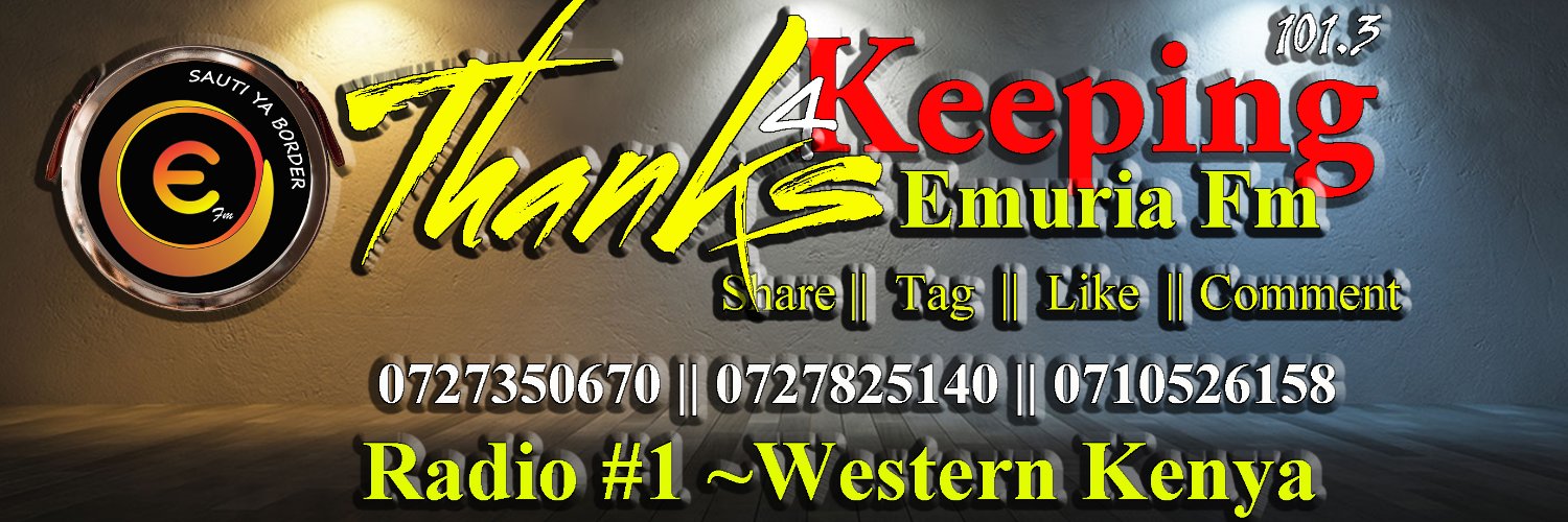 Emuria Fm 101.3 ~ Sauti Ya Border banner