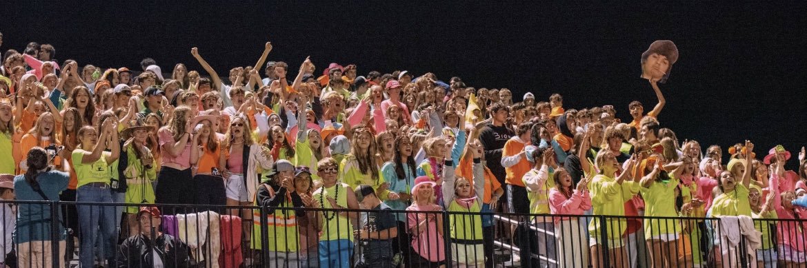 UGHS Student Section banner