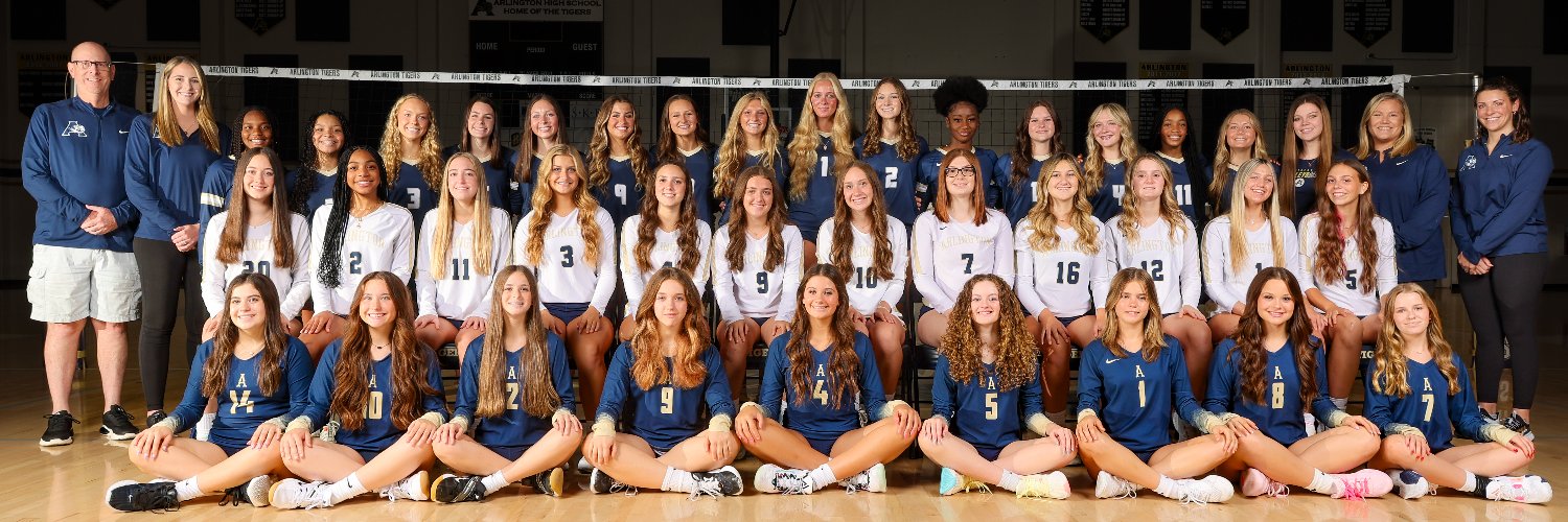 Arlington Volleyball banner