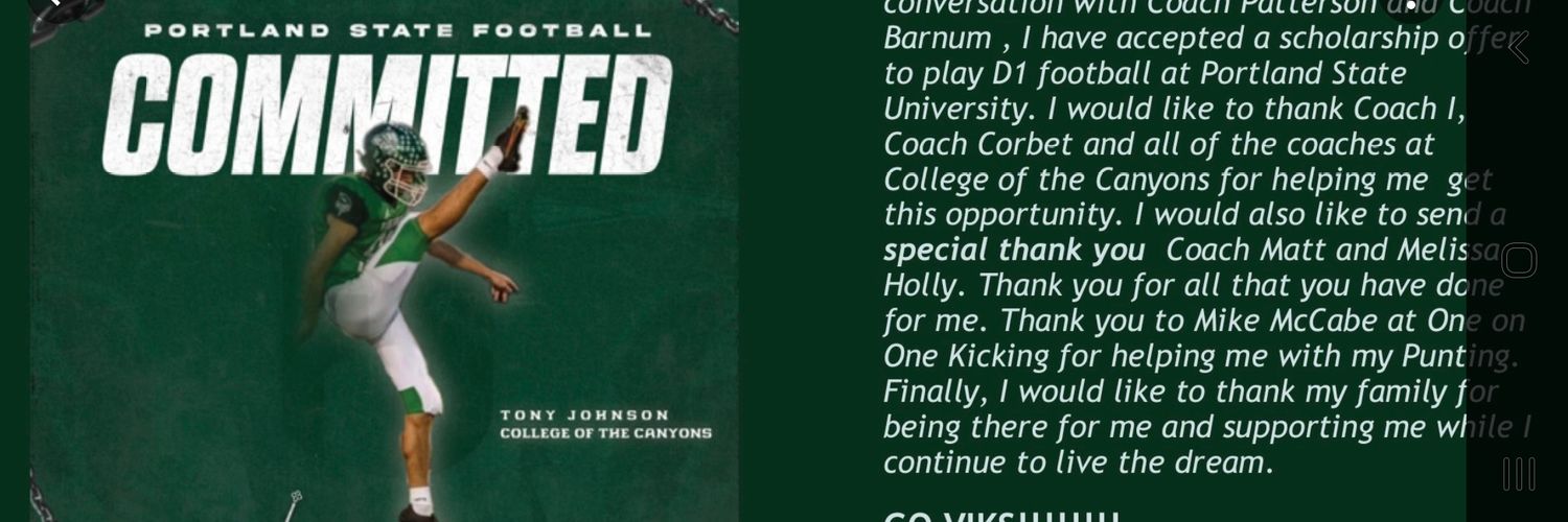 Tony Johnson banner
