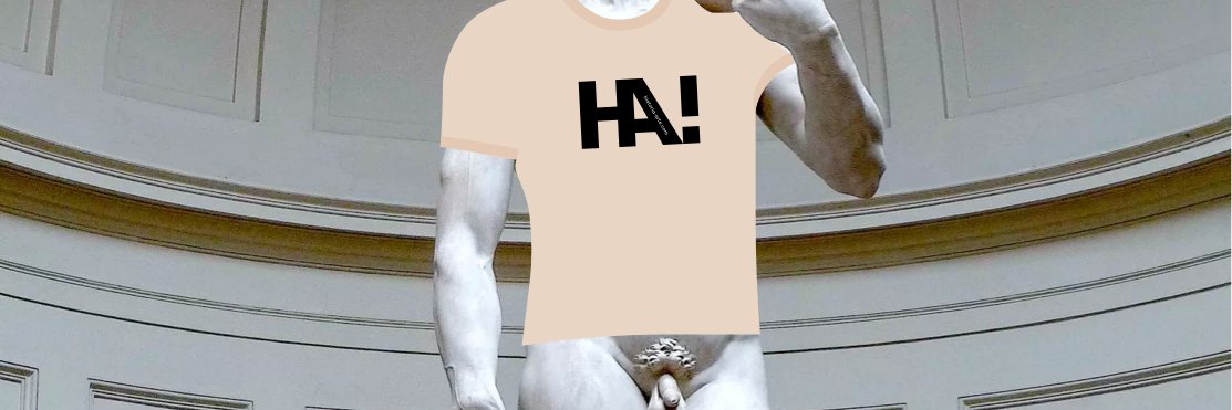 HA! banner