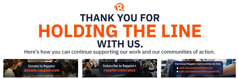 Rappler banner