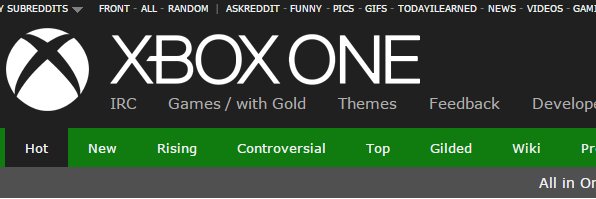 Xbox One and Series Reddit banner