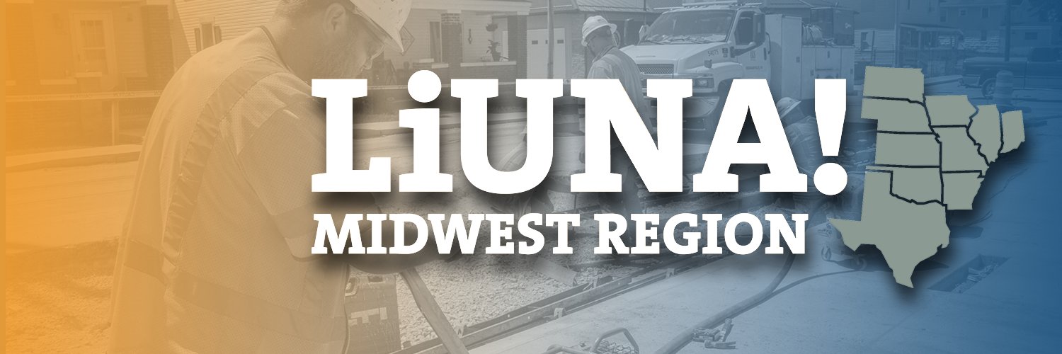 LiUNA Midwest Region's banner