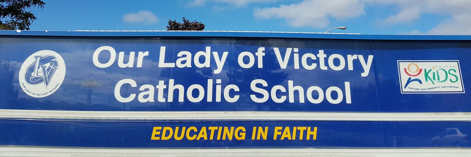 Our Lady of Victory banner
