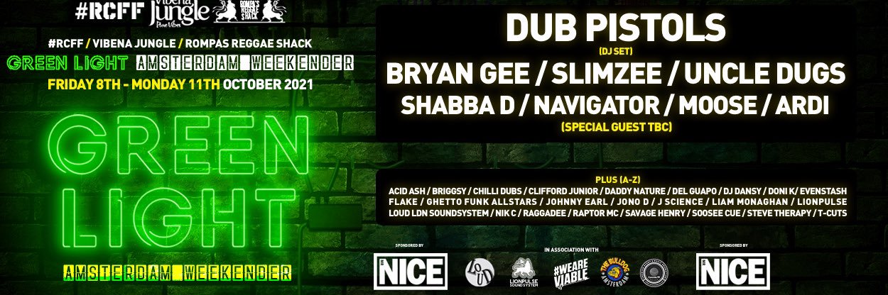 Green Light Weekender banner