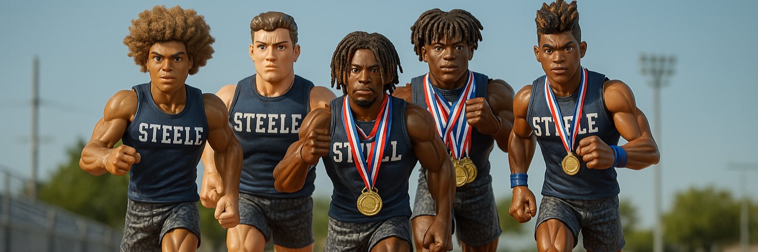 Steele Track & Field banner