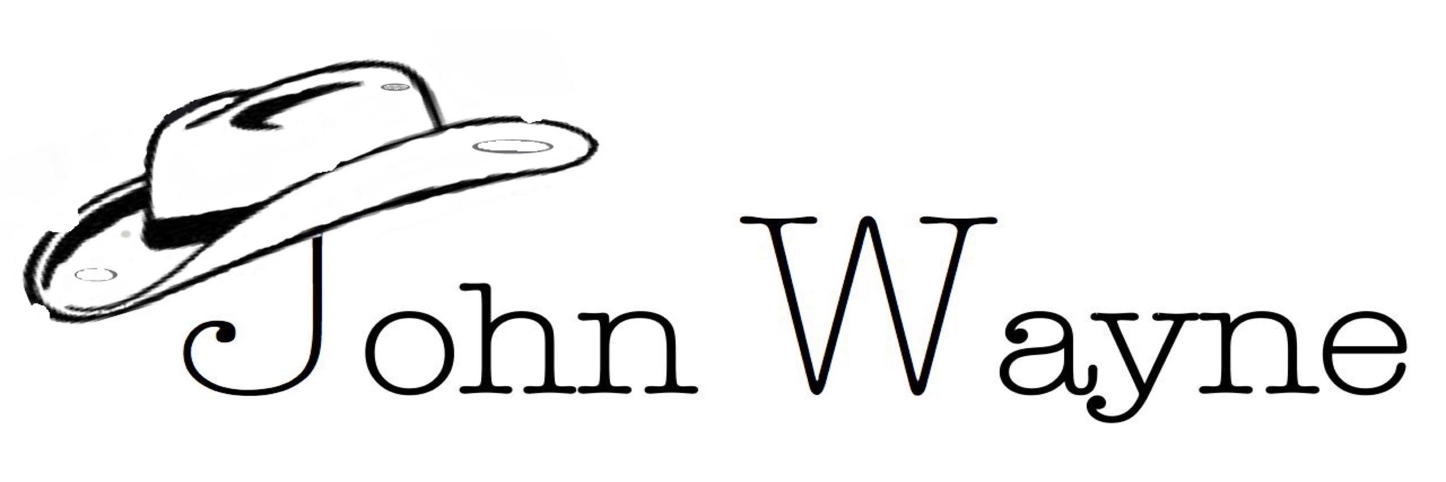 John Wayne banner