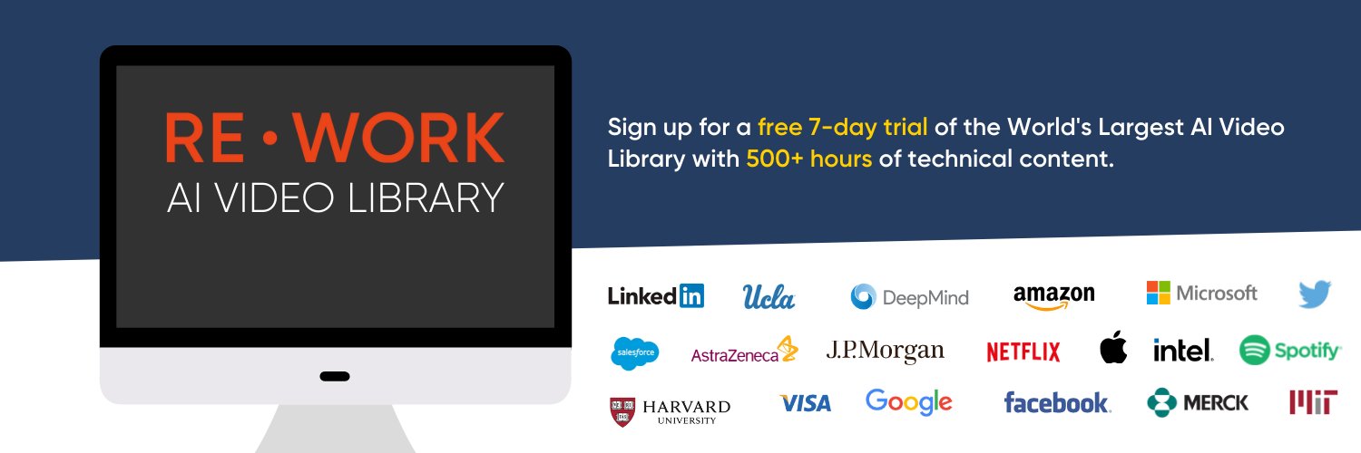 RE•WORK Deep Learning banner