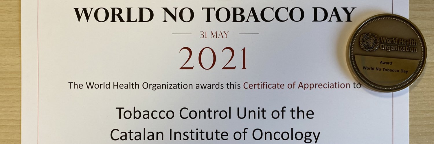 Tobacco Control Unit (ICO-IDIBELL) banner