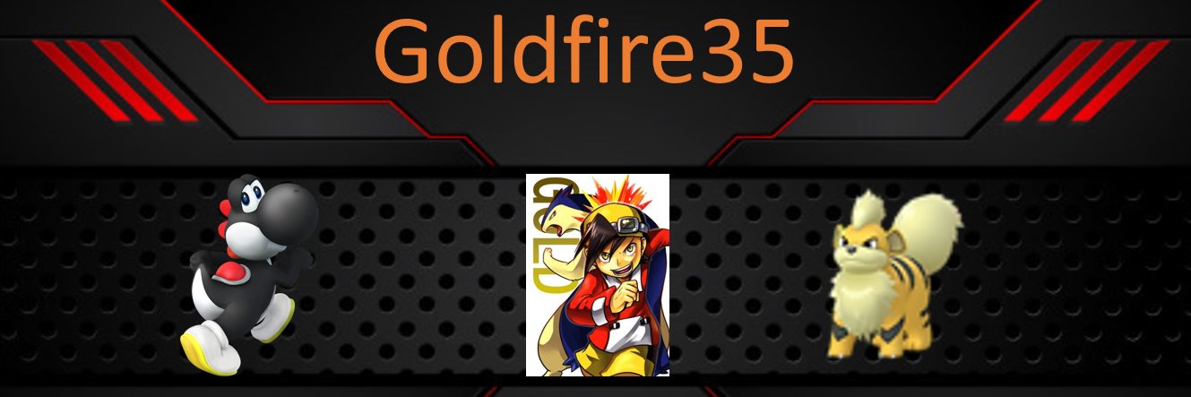 Gold banner
