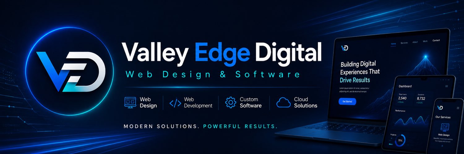 Valley Edge Digital banner