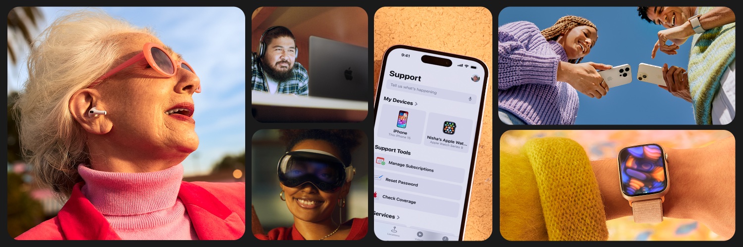 Apple Support banner