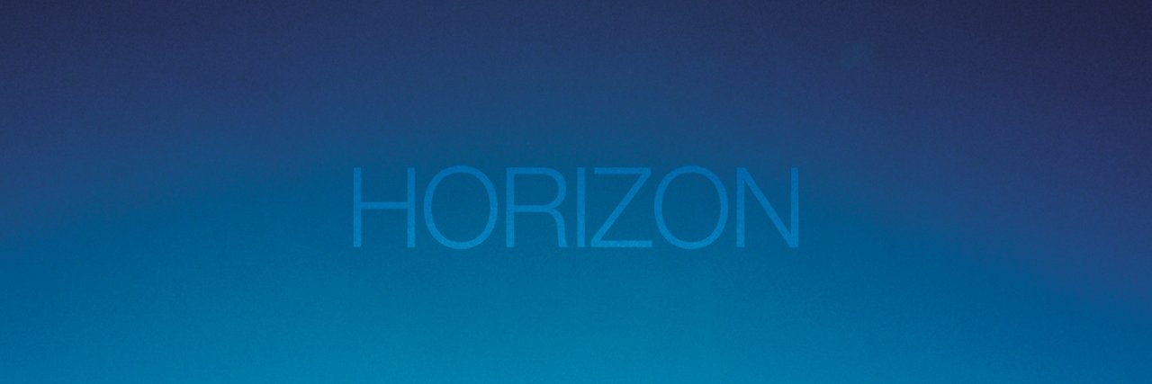 horizon blue banner