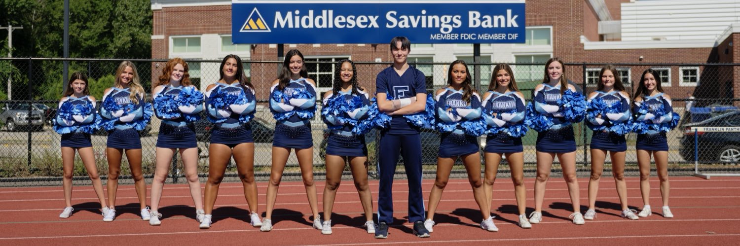 Franklin Cheerleading banner