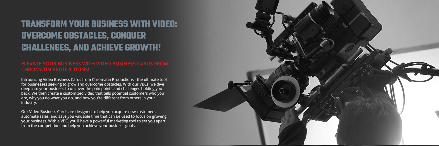 ChromatinProductions banner