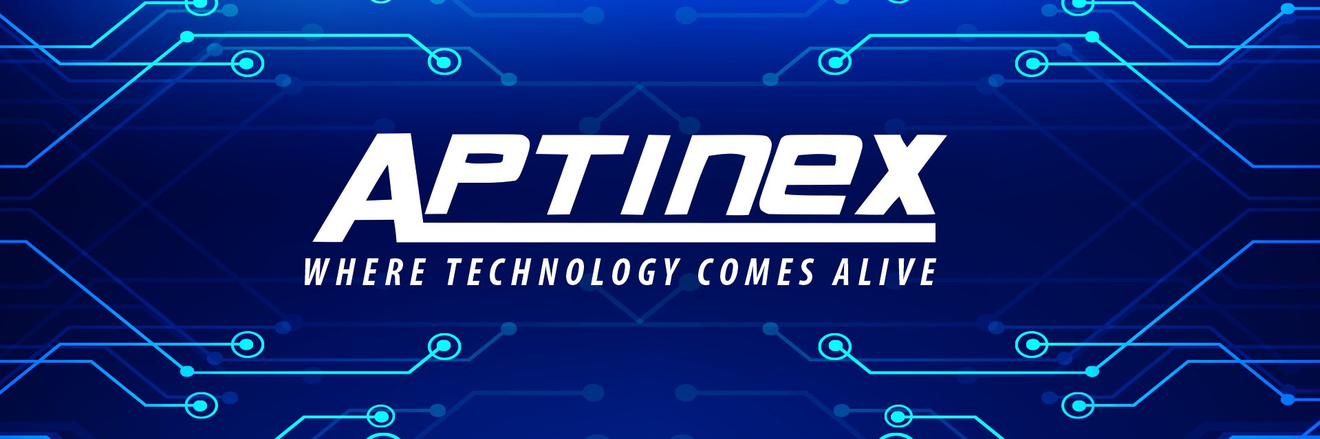 Aptinex's profile banner image