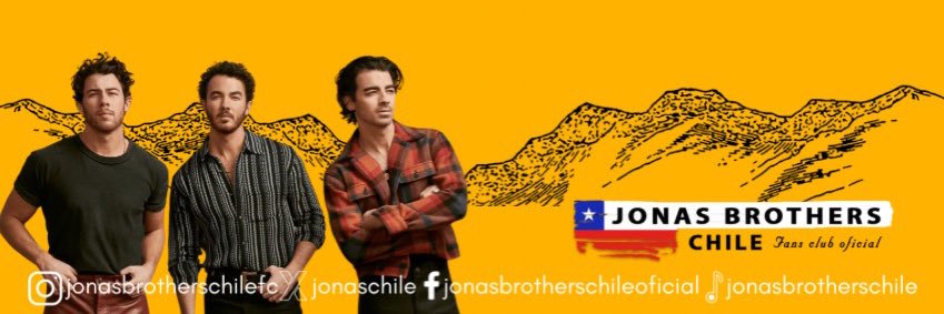 Jonas Brothers Chile banner