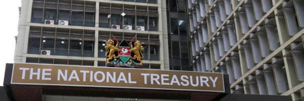 National Treasury banner