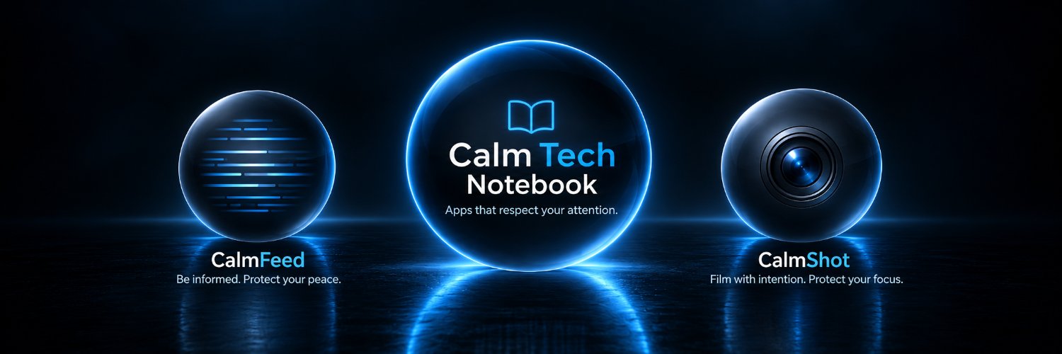 calmtechnote's profile banner image