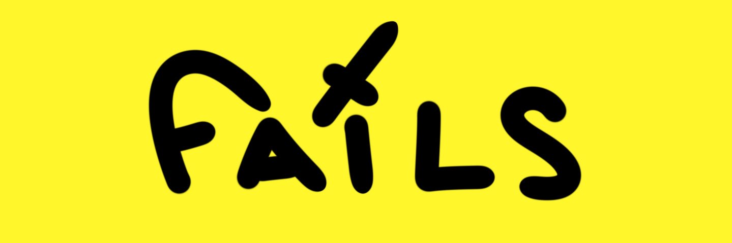Twitter banner for @fails