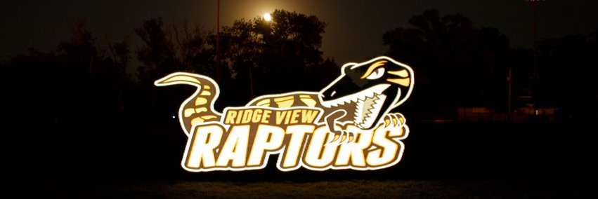 Ridge View Raptors banner