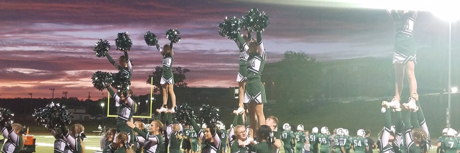 DHS Varsity Cheer banner