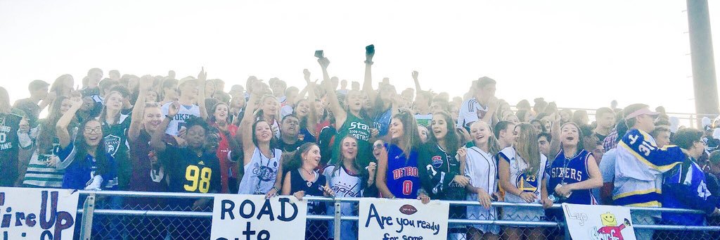 OHS Student Section banner