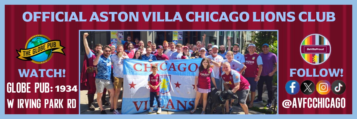 Aston Villa Chicago banner