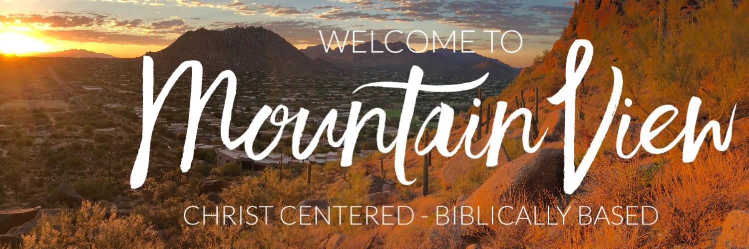 Mountain View Church banner