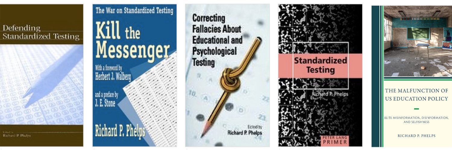 Richard P. Phelps banner