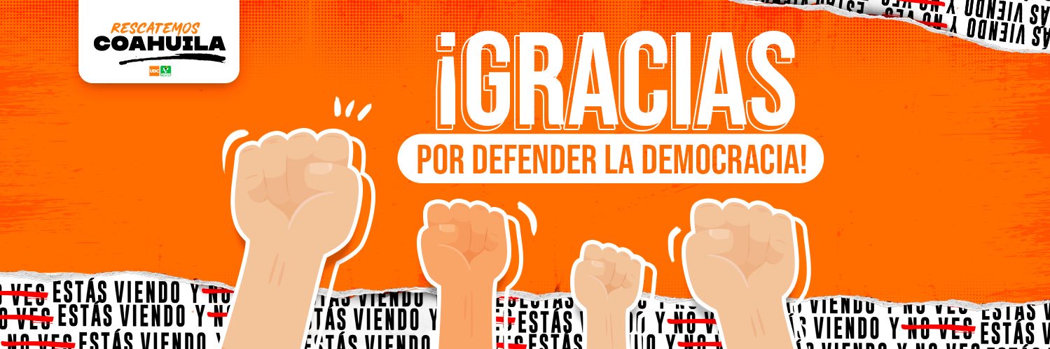 UNIDAD DEMOCRÁTICA DE COAHUILA banner