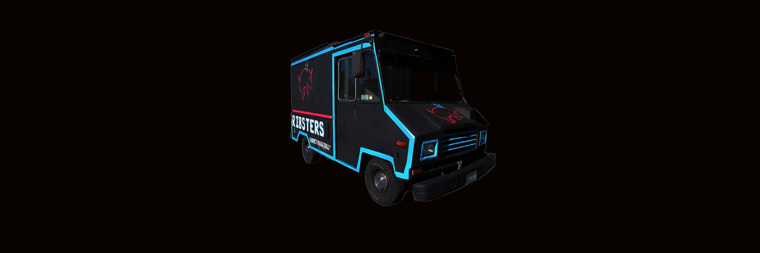 Ribsters Food Truck banner