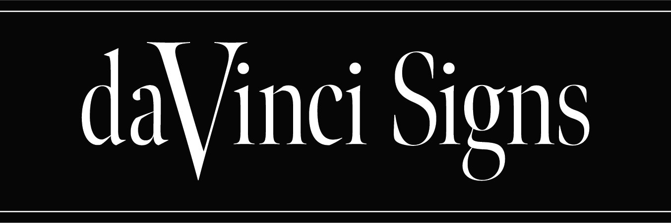 DaVinci Signs banner