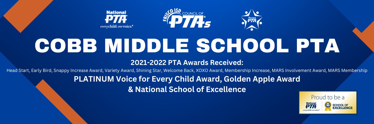 Cobb MS PTA banner