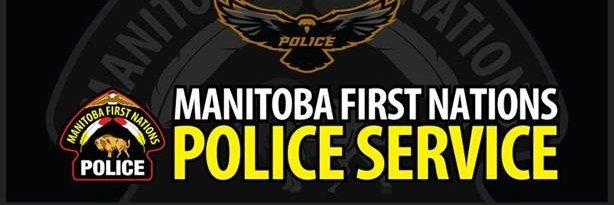 M.F.N.P.S. (Manitoba First Nations Police Service) banner