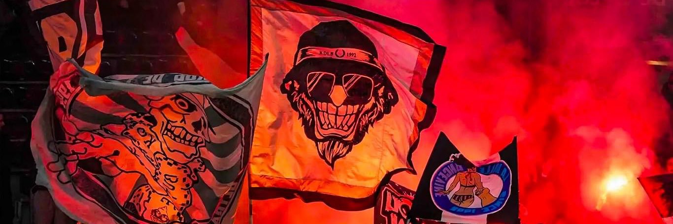 Kop De La Butte 1992 banner