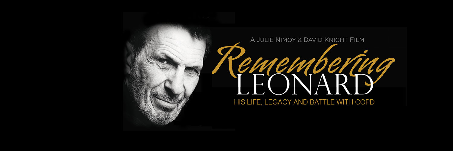 Remembering Leonard Nimoy banner