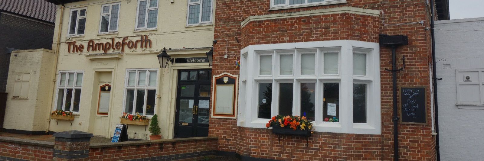 The Ampleforth banner