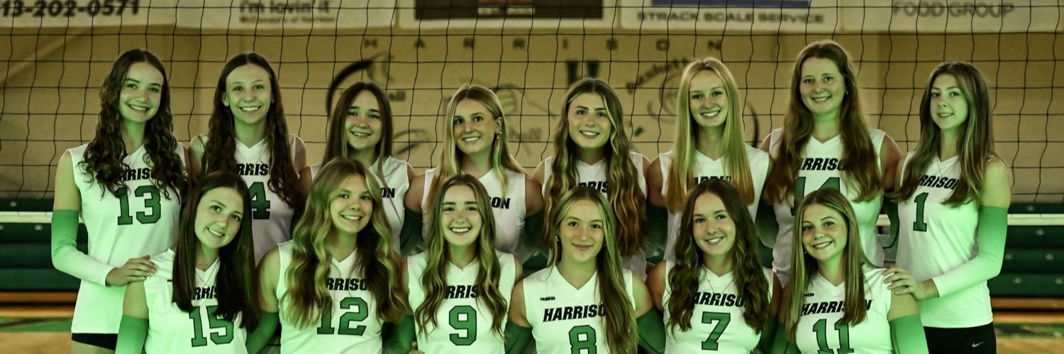 Harrison Volleyball banner