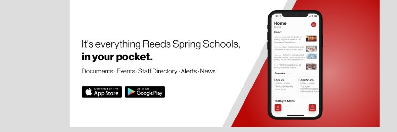 Reeds Spring Schools banner